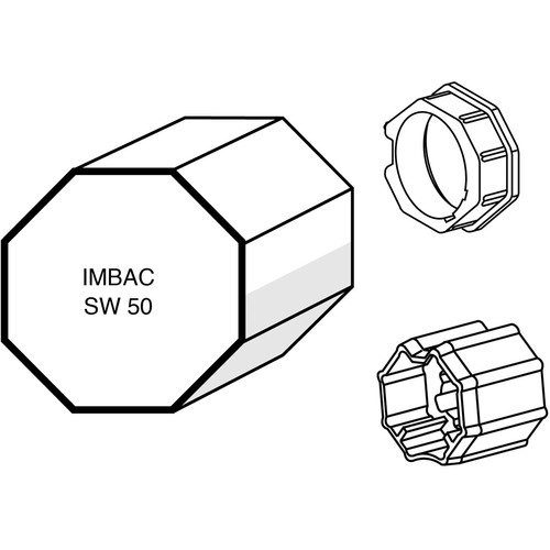 9705345 Somfy Adapter für SW50 Produktbild Front View L