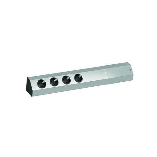 923.006 Bachmann Steckdosenleiste Wand-Eckmontage 458 bis 580mm 4xSSD Produktbild Additional View 1 L