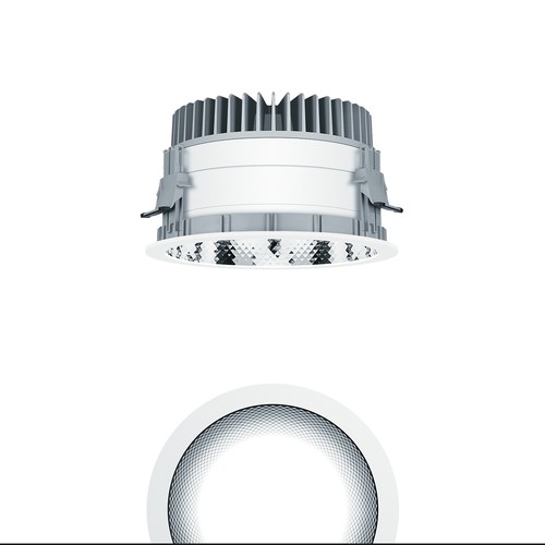 60815882 Zumtobel Panos EVO R200H 22W LED840 FAL WH Produktbild Additional View 4 L