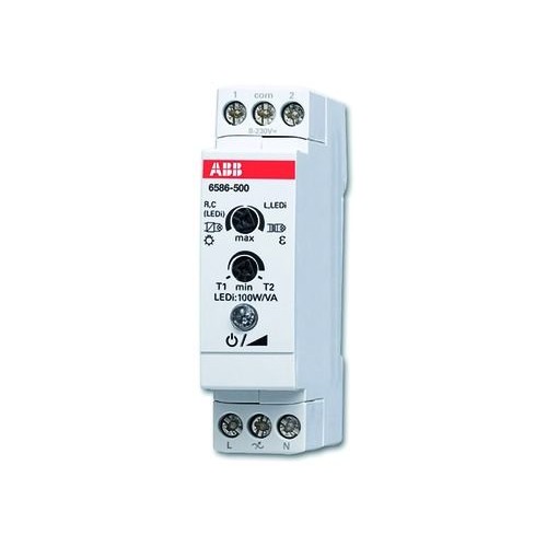 6586-500 BUSCH UNIVERSAL ZENTRALDIMMER 200W o. 100W LED Produktbild Additional View 1 L