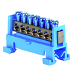 88728712 E-Term 651 N/7 blau Nullleiterklemmblock 16mm² 7pol Produktbild Additional View 1 S