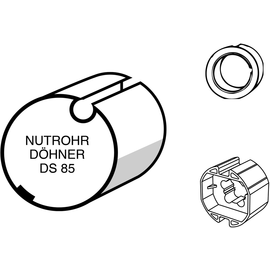 9707641 Somfy Adapter LT 60 E-DS 85 Produktbild