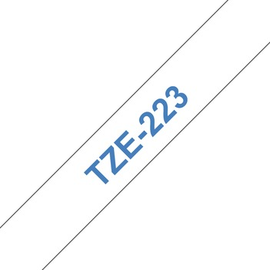 TZE223 Brother weiß / blau Produktbild