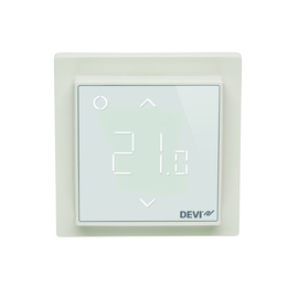 140F1141 DEVIreg Smart Uhrenthermostat reinweiß RAL9010 Design m. AppSteuerung Produktbild