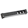 916.086 Bachmann POWER FRAME Steckdoseneinheit 6fach 3xUK 90° 3,15A Produktbild