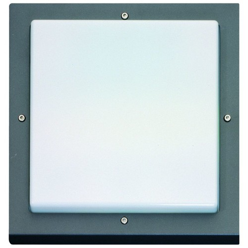 623187 Eltropa Bassi 10W LED 3000K 580lm Wand/Deckenleuchte graphit Produktbild Front View L