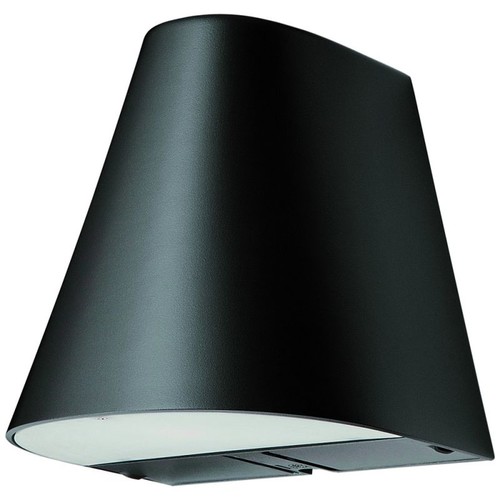 12410103 Eltropa Wandleuchte 1100 LED up/down 3000K 2Std. schwarz IP44 614914 Produktbild Front View L