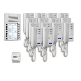 PPA14-EN/02 TCS pre:pack14 bestehend aus Audio Außenstation Serie PES 10 Tasten Produktbild front M