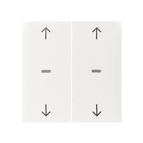 80961389 Berker BERKER KNX S.1 Abdeckung für Tastsensor Modul mit Pfeile 2fach p Produktbild Additional View 1 L