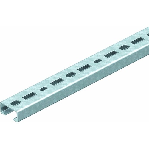 1110002 Obo CM3015P2000FS Profilschiene gelocht, Schlitzweite 16mm 2000x30x15 S Produktbild Additional View 2 L