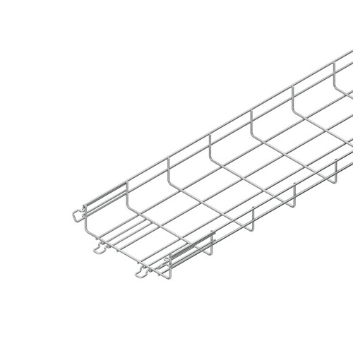 713080 Niedax MTC 54.100 E3 Gitterrinne 54x100x3000mm CITO Edelstahl 1.4301 Produktbild Front View L