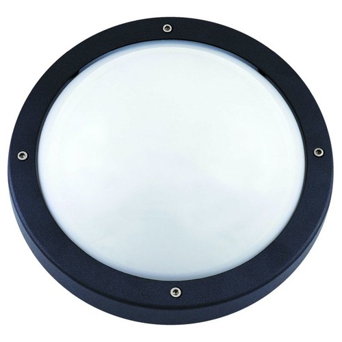 644570 Eltropa Primo Leuchte IP65 LED 11,5W 440lm 3000K schwarz Produktbild Front View L