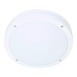 641821 Eltropa Discos Wand/Deckenleuchte IP65 LED 19W 1230lm 3000K ws-matt m.Sen Produktbild