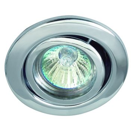 EBL 6713 Eltropa Einbauleuchte Niedervolt Halogen GZ4, 35W, Ø 70/55/43 Produktbild