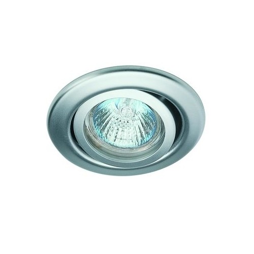 EBL 6716 Eltropa Einbauleuchte Niedervolt Halogen GZ4, 35W, Ø70/55/43, Produktbild Front View L