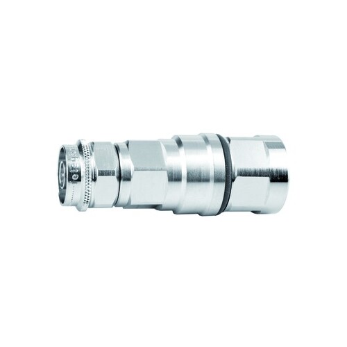 J01020C0141 SKG N Kabelstecker SIMFix PRO, 50 Ohm G21 (1/2)     IP68 Produktbild Front View L