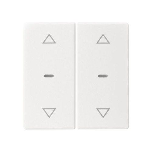 80961329 Berker BERKER KNX Q.x Abdeckung für Tastsensor Modul mit Pfeile 2fach p Produktbild Additional View 2 L
