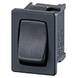 924.184 Bachmann Wippenschalter Serie 3633 Schließer 1 polig schwarz Produktbild front M