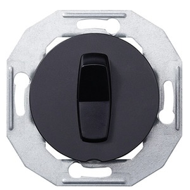 WDE011221 Schneider E. Universalschalter m. ZP sw Renova Produktbild front M