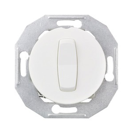 WDE011021 Schneider E. Universalschalter m. ZP ws Renova Produktbild front M