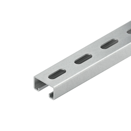 873142 Niedax 2986/300 FL Ankerschiene, C Profil SW 18 mm, 40x22x300 mm, t=2,0 Produktbild front M