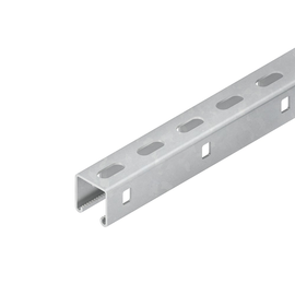 960675 Niedax 2996Z/3 FL Ankerschiene, C Profil SW 22 mm, 41x41x3000 mm, t=2,5 m Produktbild front M