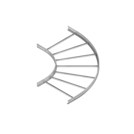 572403 Niedax KLBK 60.503 F Bogen 90°, klein, 60x500 mm, mit gelochten Seitenh Produktbild front M