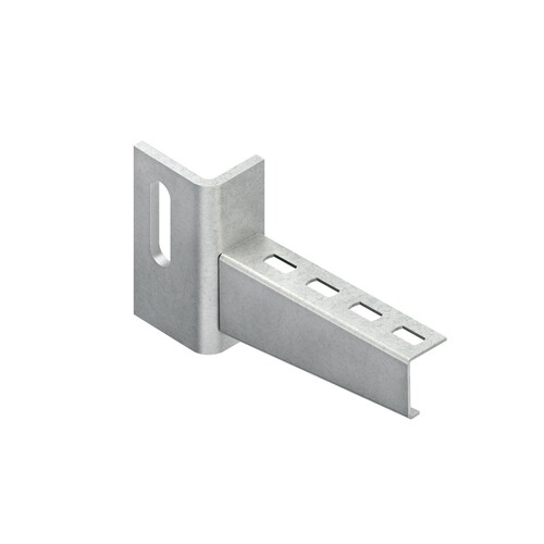 174201 Niedax KTU 100 Ausleger, standard, 50x110 mm, 2,5 kN für HUF/HDU Produktbild Front View L