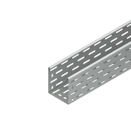 243907 Niedax RL 110.550 Kabelrinne, 110x550x3000 mm, t=1,0 mm, gelocht inkl Produktbild front M