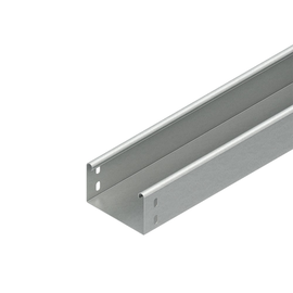 220601 Niedax RLU 60.400 Kabelrinne, 60x400x3000 mm, t=1,0 mm, ungelocht ink Produktbild front M