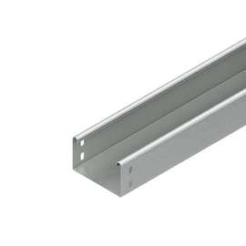 222506 Niedax RLU 60.600 F Kabelrinne, 60x600x3000 mm, t=1,0 mm, ungelocht ink Produktbild front M