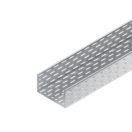 247004 Niedax RS 110.100 F Kabelrinne schwer, 110x100x3000 mm, t=1,5 mm, gelo Produktbild front M