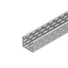 237005 Niedax RS 85.400 F Kabelrinne schwer, 85x400x3000 mm, t=1,5 mm, geloc Produktbild front M