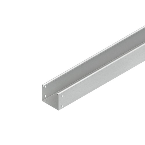 236503 Niedax RSU 85.100 F Kabelrinne schwer, 85x100x3000 mm, t=1,5 mm, ungel Produktbild Front View L