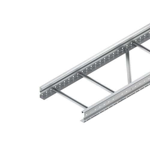 577705 Niedax WSL 105.300 F Weitspannkabelleiter, 105x300x6000 mm,  Produktbild Front View L