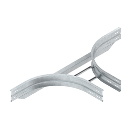 950607 Niedax WSTAR 150.600 F Anbau T Stück, 151,5x605 mm, rund, gesickt, ung Produktbild front M