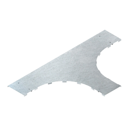 966585 Niedax WTRDV 500 Deckel für T Stück, Breite 504 mm mit Drehriegel Produktbild front M