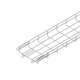 711321 Niedax MTC 54.400 V Gitterrinne,U förmig, m. angeschweißten Verbinder, 54 Produktbild