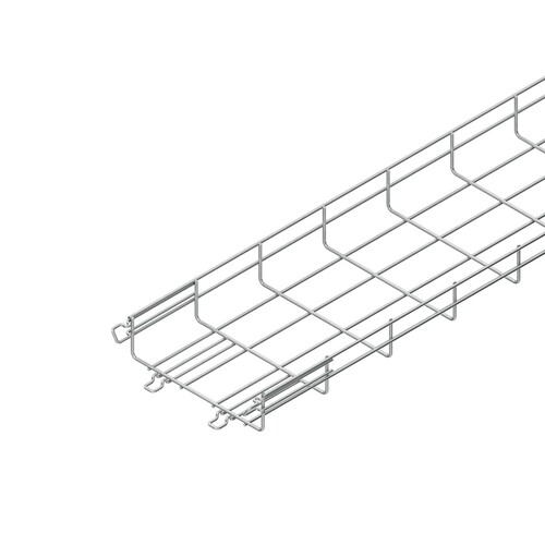 711291 Niedax MTC 54.200 V Gitterrinne,U förmig, m. angeschweißten Verbinder, 54 Produktbild Front View L