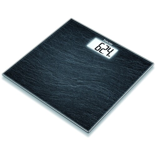 756.36 (9) Beurer GS 203 Slate Glas Personenwaage bis max. 150kg Produktbild Front View L