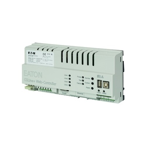 40071361055 Eaton CGLine+ Web Controller (verpackt) Produktbild Front View L