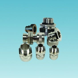 2602130 Anamet FIXED FITTING STRAIGHT NICKEL PLATED BRASS, IP 54 Pg 13,5 Produktbild front M