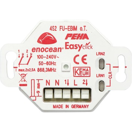 D 452 FU-EBIM O.T. Peha EnOcean Easyclickpro Empfänger, Unterputz, 2 Ka Produktbild front M