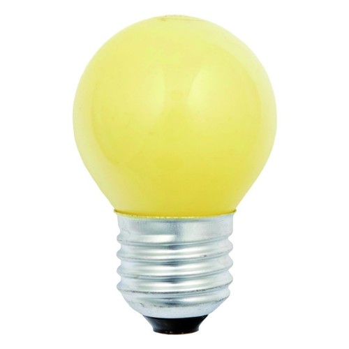 40277 Scharnberger+H. Tropfenlampe 45x69mm E27 230V 25W gelb Produktbild Additional View 1 L