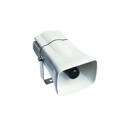 XVS14MMW Schneider E. Multisound-Sirene 240VAC 43 Töne 105dB weiß Produktbild Front View L