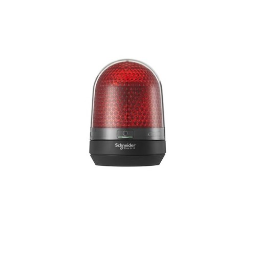 XVR3M04 Schneider E. LED-Drehleuchte rot 100-230VAC 100mm Produktbild Front View L