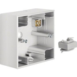 10417003 Berker BERKER K.5 Aufputz Gehäuse 1fach Aluminium Produktbild 2 S