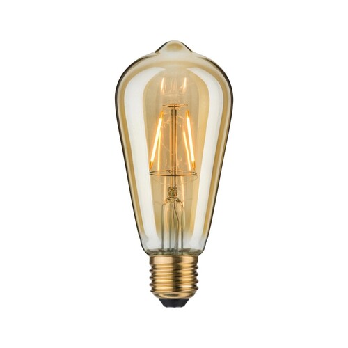 28406 Paulmann LED Vintage Rustika 2,5W E27 230V Gold 1700K Produktbild Front View L