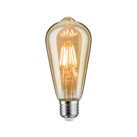 28523 Paulmann LED Vintage Rustika 6W E27 230V Gold Dimmbar 1700K Produktbild