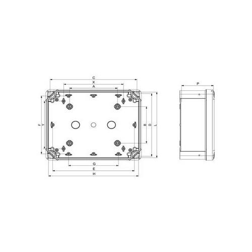 NSYTBS241910H Schneider E. INDUSTRIEGEH.225X175X100 Produktbild Front View L